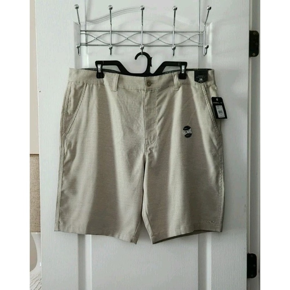 O'Neill Men's Bermuda Shorts Below‎ The Knee Stretch Fabric Pockets Size 38